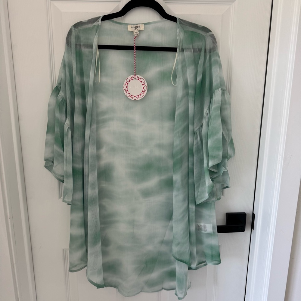 Umgee NWT Flowy Cover Up Kimono - Picture 1 of 6